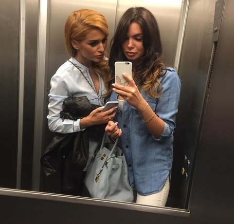 Почти девичник! Ксения Бородина, Катя Жужа и Анастасия Шубская на ночной тусовке