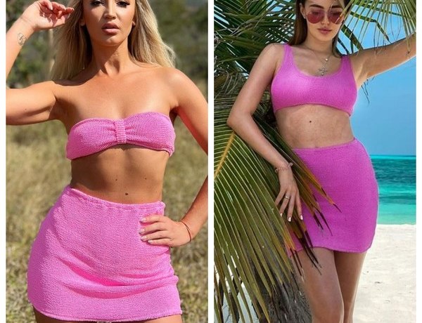 Две женщины Тарасова: Анастасия Костенко и Ольга Бузова в битве розовых купальников