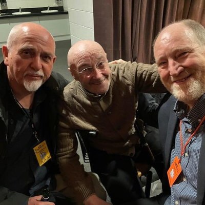 Питер Гэбриел посетил последний концерт Genesis Питер Гэбриел посетил последний концерт Genesis