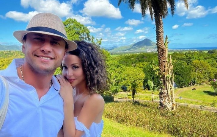 &laquo;Какая красота стоит у меня здесь&raquo;: Прилучный восхитился Брутян под дождем на Мальдивах