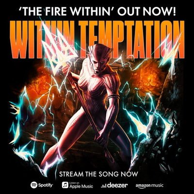 Within Temptation выпустили клип &laquo;The Fire Within&raquo;