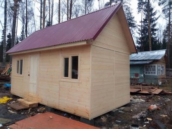 Дачный домик 3 на 4